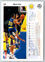 1992 Upper Deck Mario Elie #28