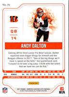 2017 Donruss Certified Cuts Andy Dalton #79