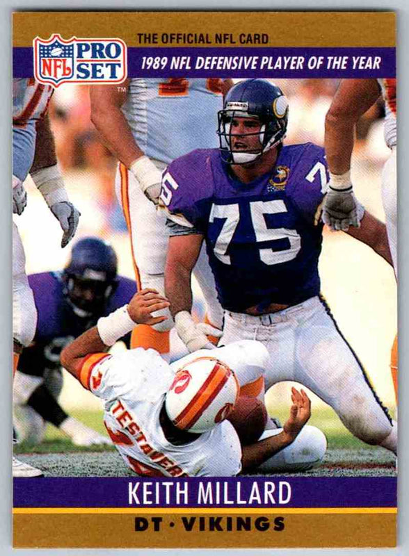 1990 Pro Set Keith Millard #5