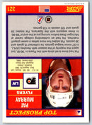 1991 Score American Pat Murray
