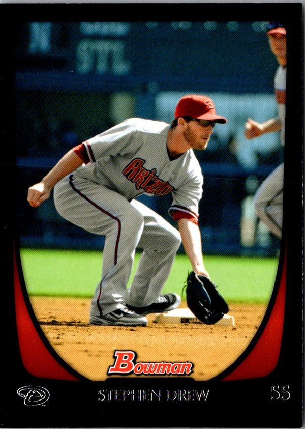 2011 Bowman Stephen Drew #100