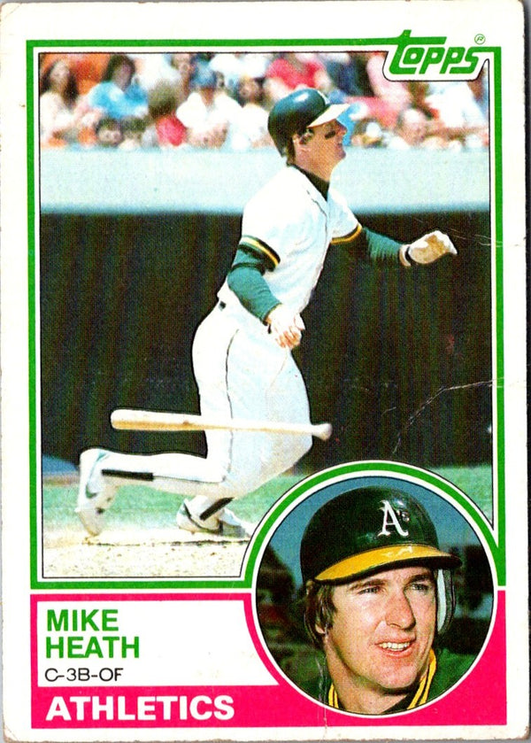 1983 Topps Mike Heath #23