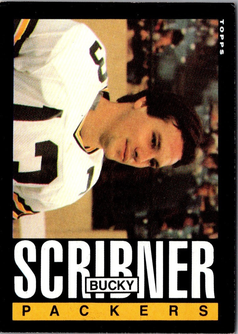 1985 Topps Bucky Scribner