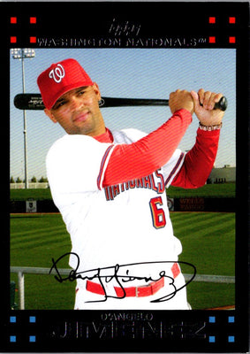 2007 Topps Updates & Highlights D'Angelo Jimenez #UH304