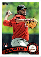 2011 Topps Fernando Abad #491 Rookie