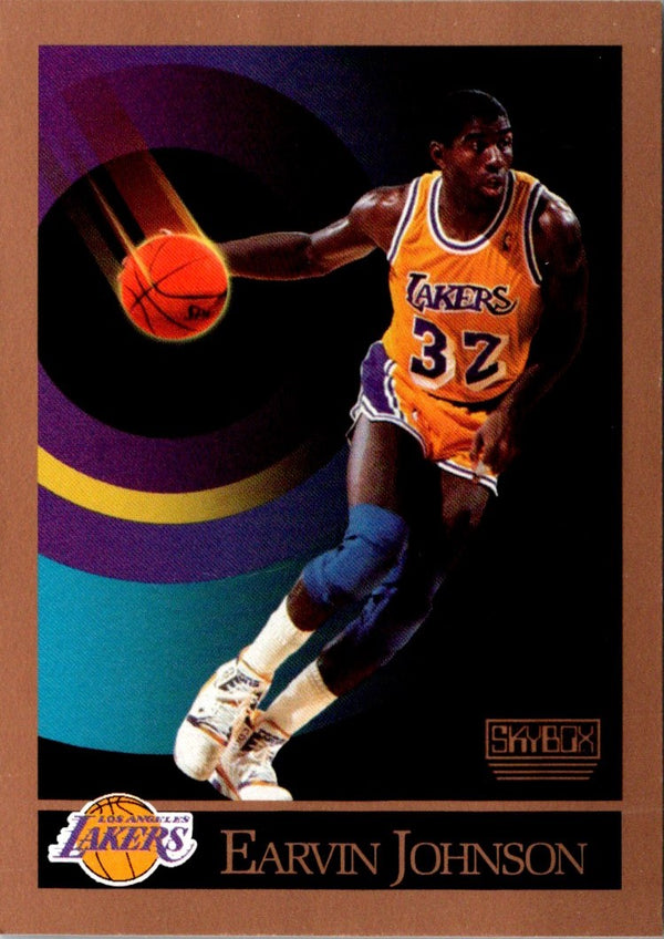 1990 SkyBox Earvin Johnson #138