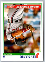 1991 Score Jeff Manto #337