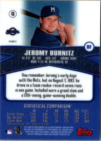 2000 Topps Gold Label Class 2 Jeromy Burnitz #43