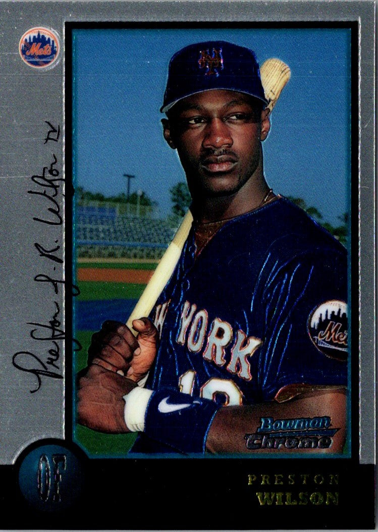 1998 Bowman Chrome Preston Wilson