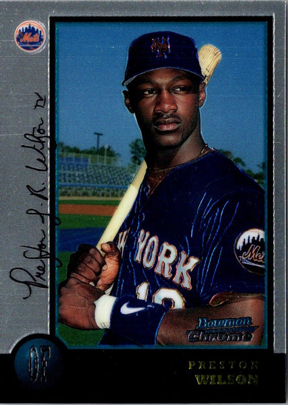 1998 Bowman Chrome Preston Wilson #161