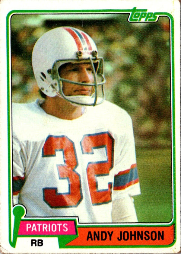 1981 Topps Andy Johnson #472