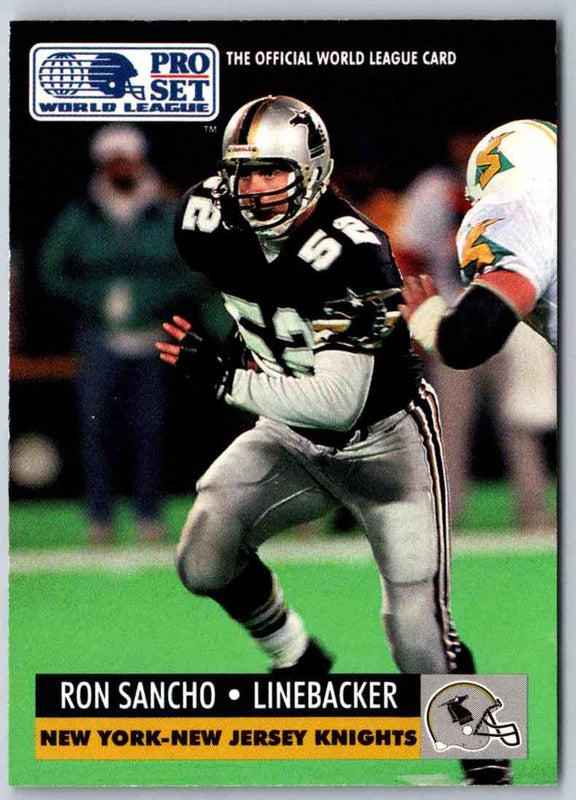 1991 Proset World League Ron Sancho #105