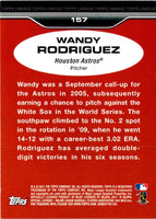 2011 Topps Lineage Wandy Rodriguez #157