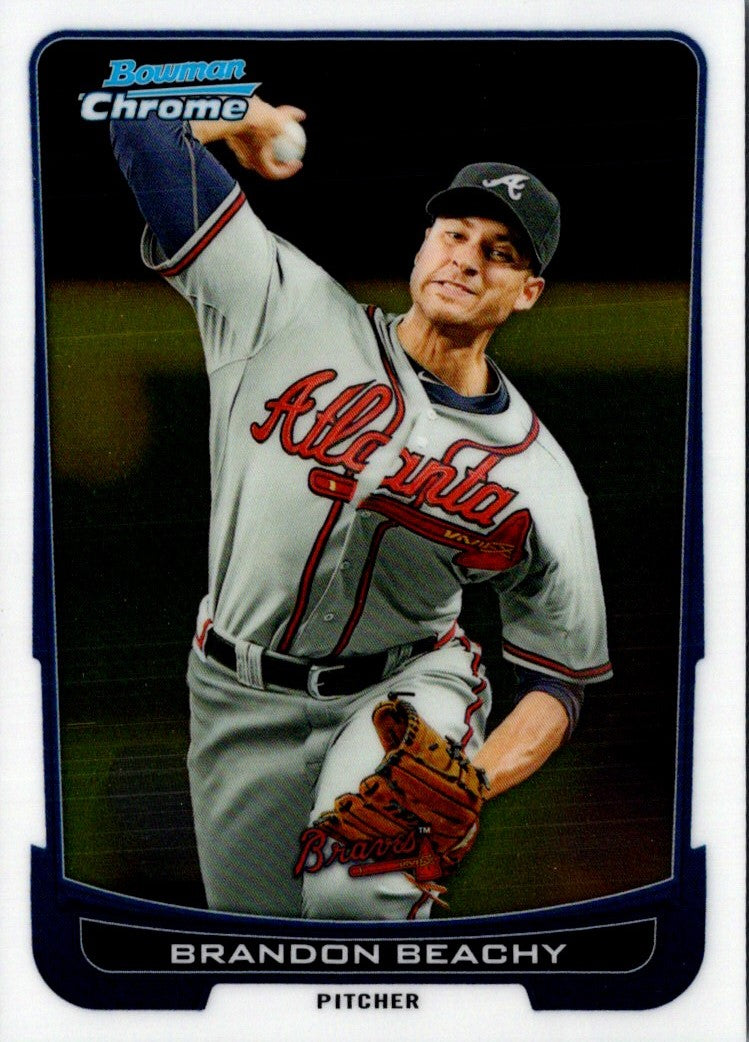 2012 Bowman Chrome Brandon Beachy