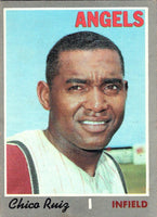 1970 Topps Chico Ruiz #606 EX-MT+
