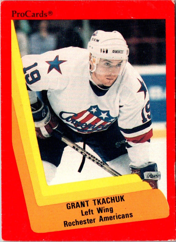 1990 ProCards Grant Tkachuk #281