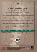 2003 Fleer Snapshot Chris Chambers