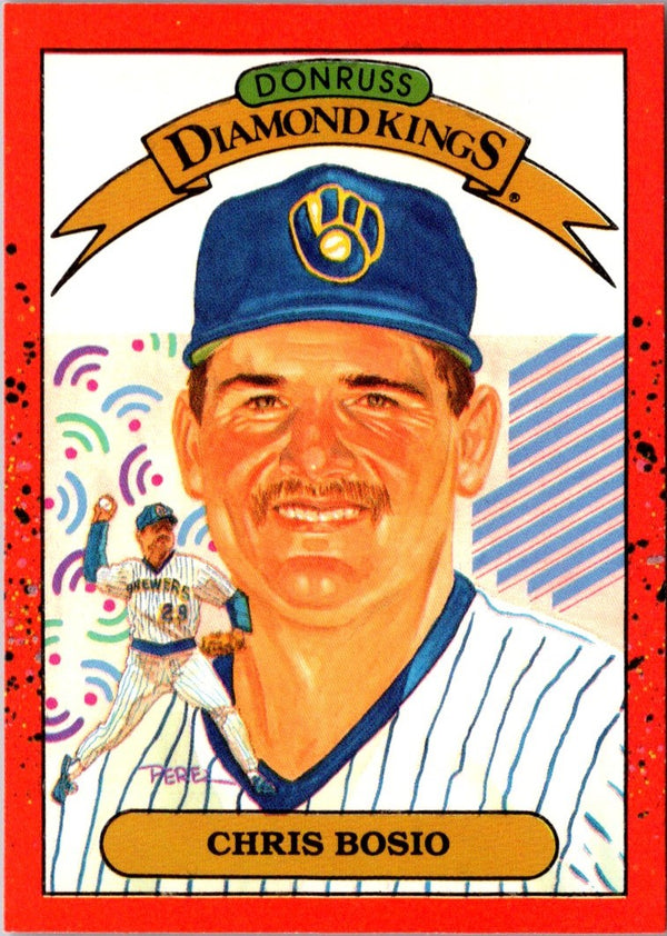 1987 Donruss Chris Bosio #20