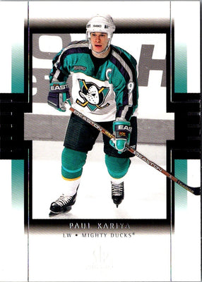 1999 SP Authentic Paul Kariya #1