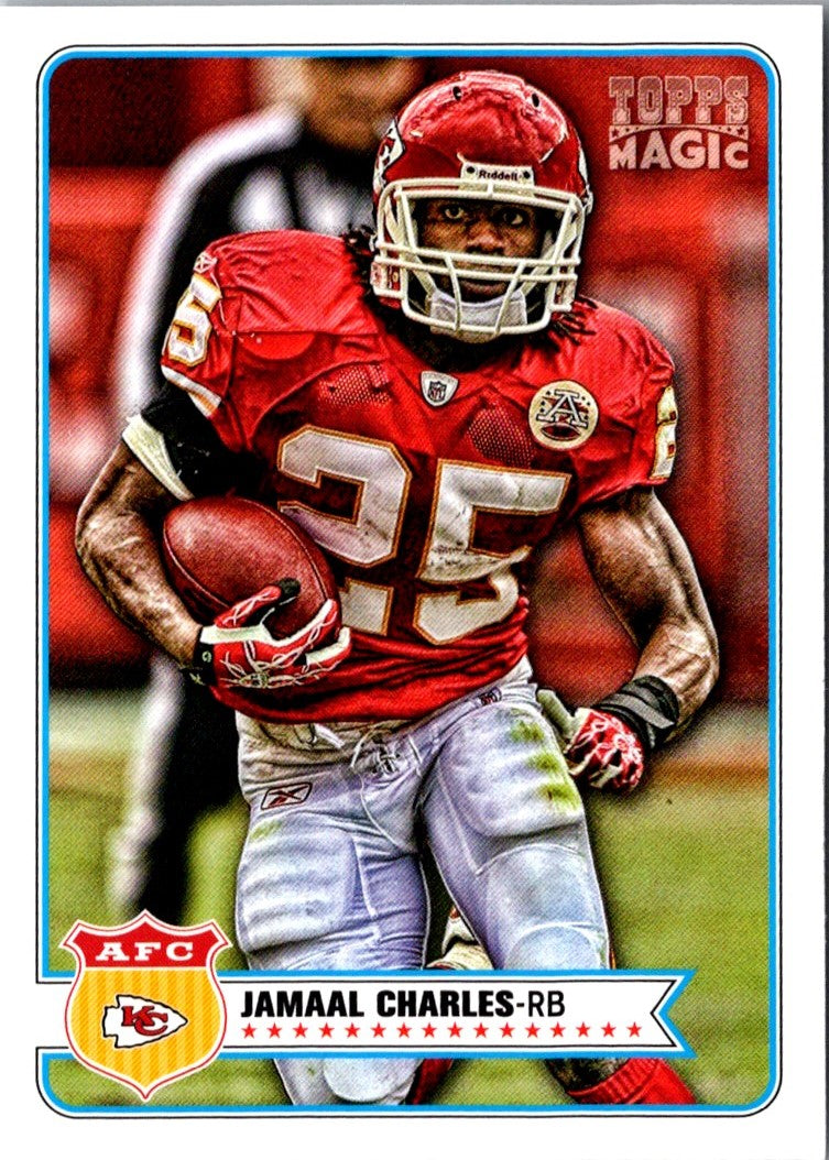 2012 Topps Magic Jamaal Charles