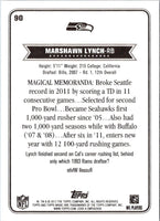 2012 Topps Magic Marshawn Lynch #90