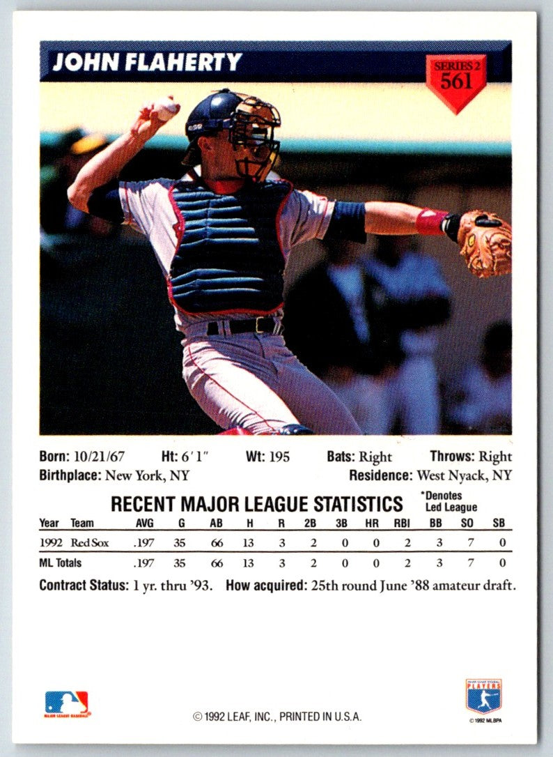 1993 Donruss John Flaherty