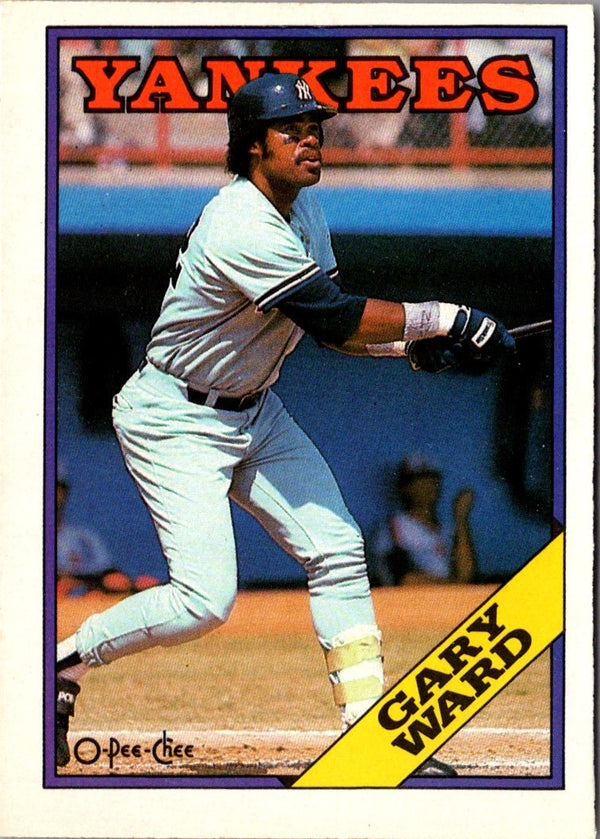 1988 O-Pee-Chee Gary Ward #235