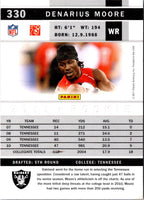 2011 Score Denarius Moore #330 Rookie