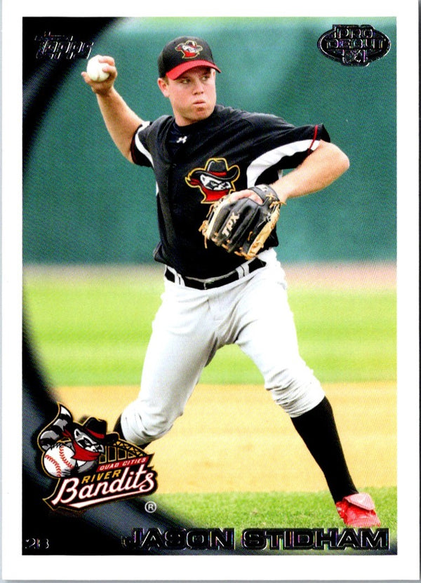 2010 Topps Pro Debut Jason Stidham #389