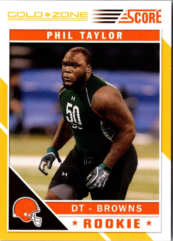 2011 Score Phil Taylor #372 Rookie