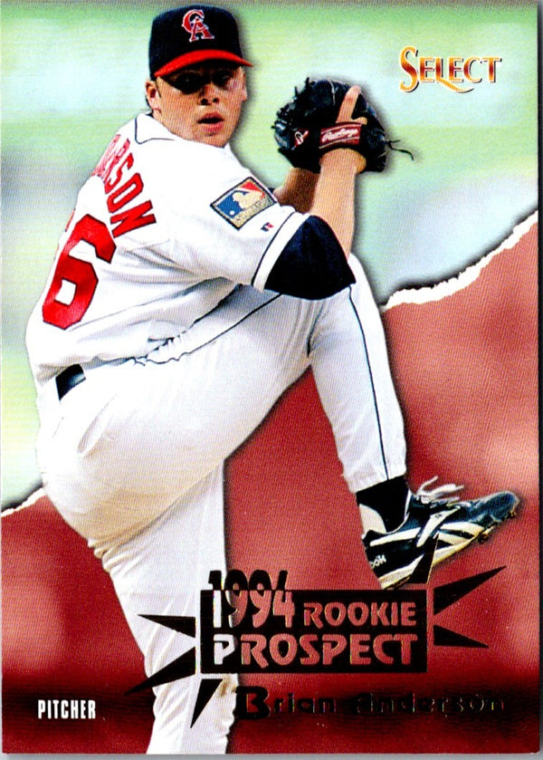 1994 Select Brian Anderson #383 Rookie