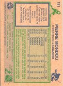 1983 O-Pee-Chee Pierre Mondou