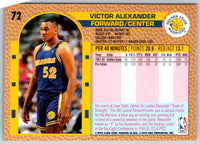 1992 Fleer Victor Alexander #72