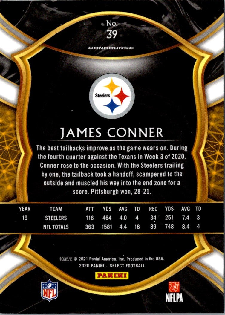 2020 Panini Select James Conner