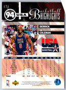 1995 Upper Deck Derrick Coleman