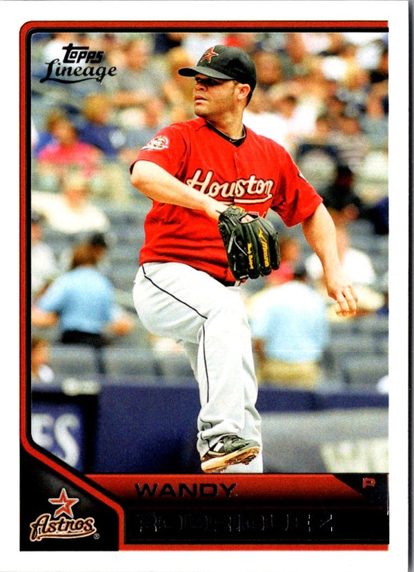 2011 Topps Lineage Wandy Rodriguez #157