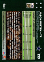 2007 Topps Dallas Cowboys Jason Witten #6
