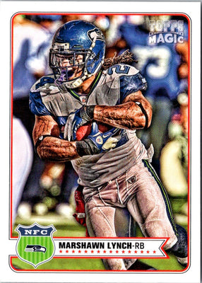 2012 Topps Magic Marshawn Lynch #90