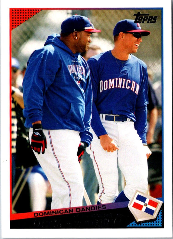2009 Topps Updates & Highlights David Ortiz/Alex Rodriguez #UH270
