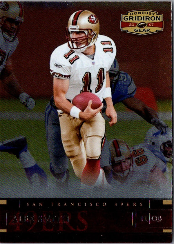 2007 Donruss Gridiron Gear Alex Smith #44