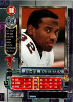 1997 Metal Universe Jamal Anderson #108