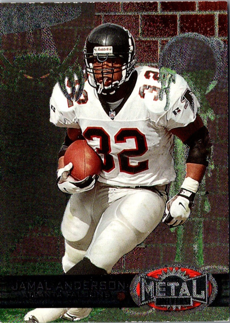 1997 Metal Universe Jamal Anderson