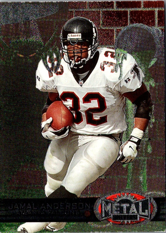 1997 Metal Universe Jamal Anderson #108