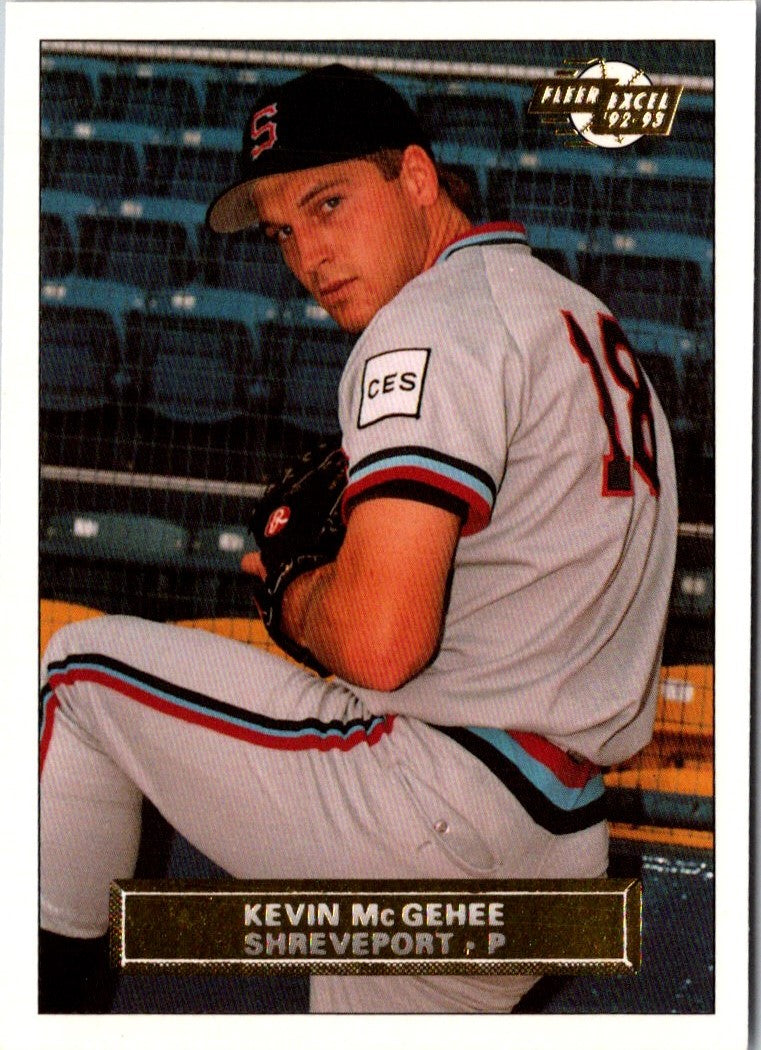 1992 Fleer Excel Kevin McGehee