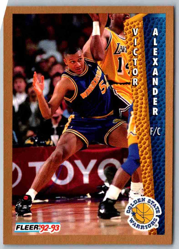 1992 Fleer Victor Alexander #72