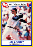 1991 Post Cereal Jim Abbott