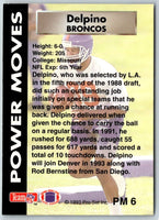 1993 Pro Set Power Moves Robert Delpino #PM6