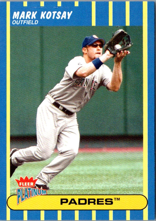 2003 Fleer Platinum Mark Kotsay #106