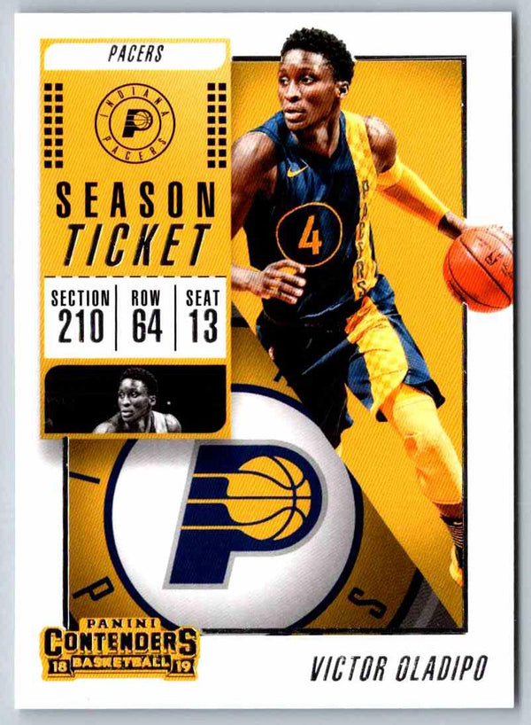 2018 Contenders Victor Oladipo #58