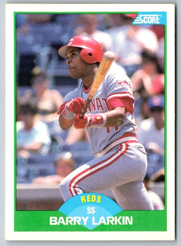 1989 Score Barry Larkin #31